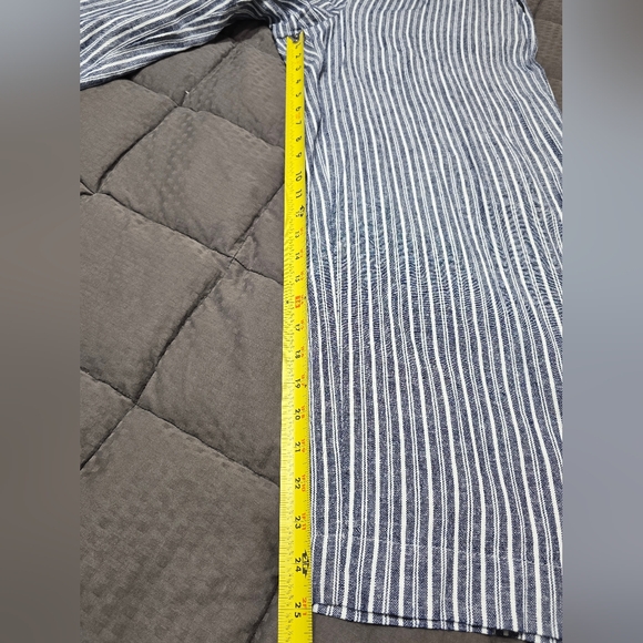 Laundry By Shelli Segal Wide-Leg Linen-Blend Pants Women's Size Medium - Picture 6 of 11